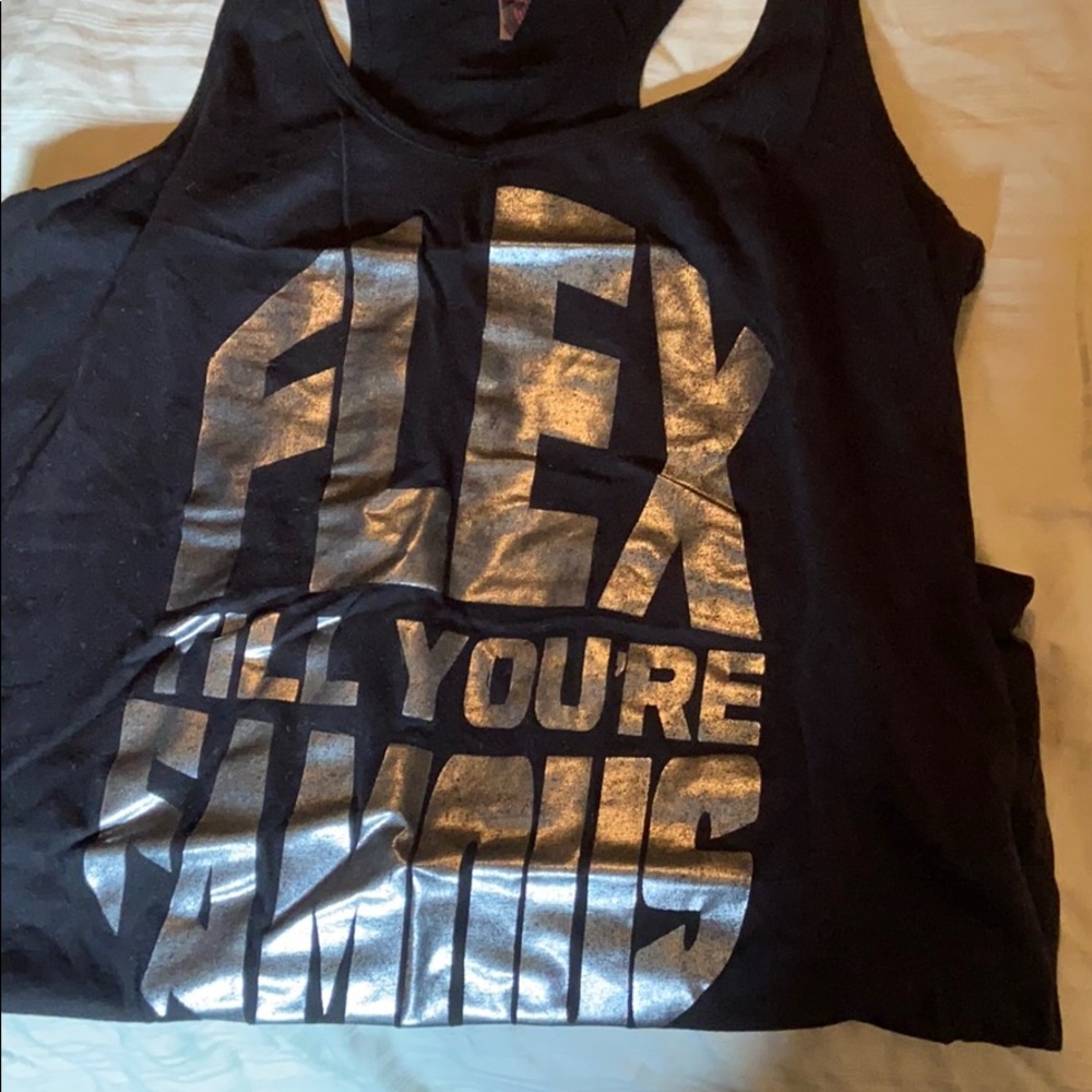 Flex till you’re famous tank top